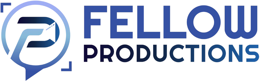 Logo van Fellow Productions, creatief videoproductiebedrijf voor merken en verhalen